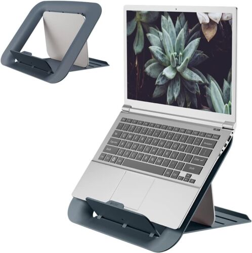 Ergonomically Designed Laptop Stand W/ Adjustable Height Fits 13”-17” Laptops - Afbeelding 1 van 7