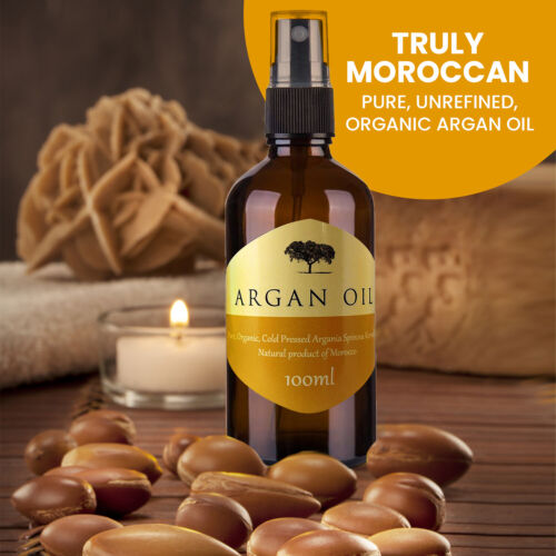ACEITE DE ARGÁN 100 % prensado en frío puro certificado orgánico aceite de argán marroquí 100 ml - Imagen 6 de 10