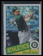 2020 Topps #85TC-30 Sheldon Neuse 1985 Topps Baseball 35th Anniversary Chrome