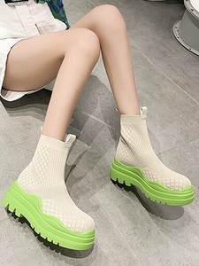 Botas Militares Plataforma Verde 5 CM Cordones Piel Sintético CZ246 | eBay