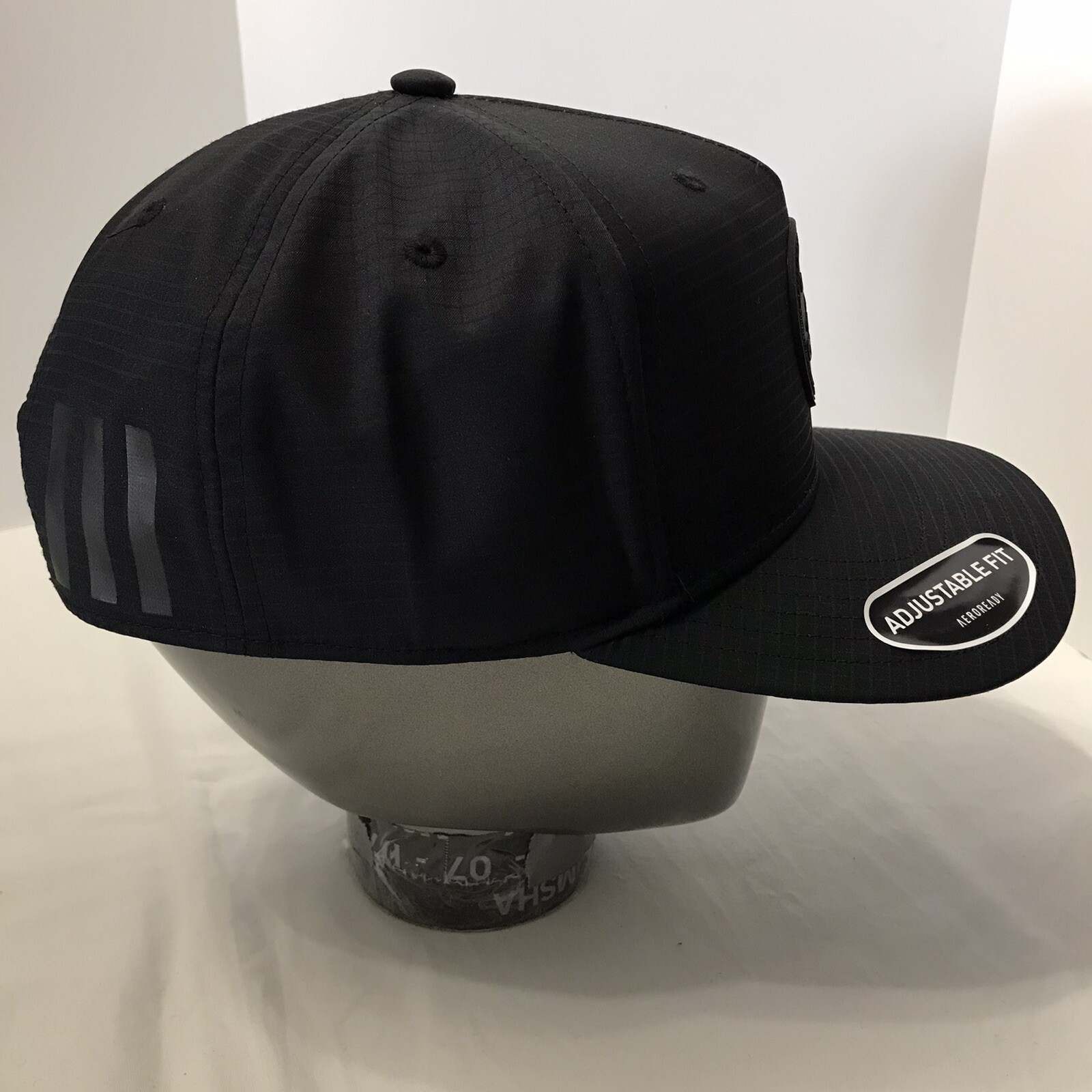 Adidas Affiliate II Black On Black Tonal Adjustable SnapBack Cap Hat