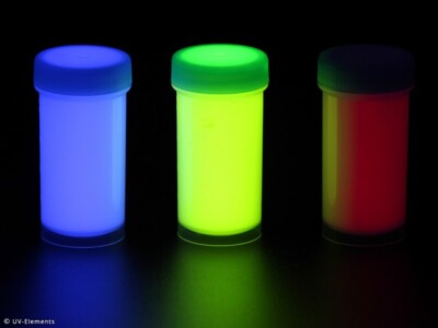 Unsichtbares Haargel Set 3x100ml (98,33 /L) Farben: blau, grün, rot  gel uv fluo