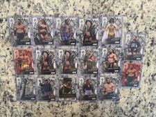17 Card AEW Game Used SP Lot