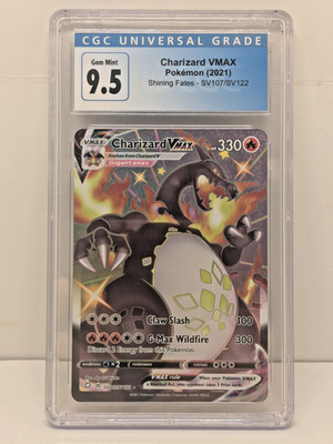 Charizard VMAX SV107/SV122 Shining Fates: Shiny Vault CGC Gem Mint