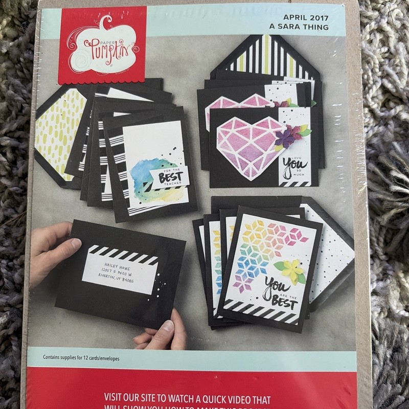 paper pumpkin stampin up refill a Sara thing