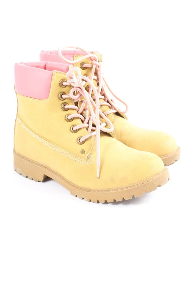 DESTROY Botas del desierto Mujeres Botas Talla EU 36 amarillo pálido-rosa - Imagen 4 de 4