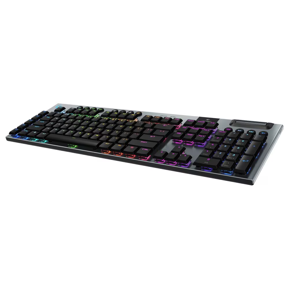 Logitech G915 LIGHTSPEED Wireless Mechanical Keyboard with Tactile Bluetooth Connectivity