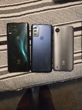 Motorola AT T Lot of 3 Smartphones Compatible with Motorola