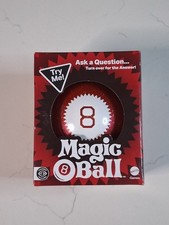 Mattel Games Magic 8 Ball Mattel 80th Anniversary Edition - SEALED NEW NIB