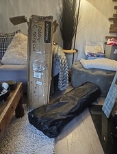 ATORPOK Camping bed for Adults & Cushion Comfortable new in box cost £60 amazon