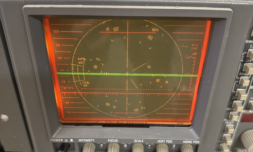 Tektronix 1750 Stereo Audio Monitor & WFM 601M Serial Component Monitor - Picture 6 of 18