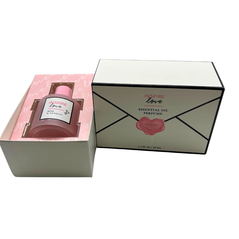 Spray perfume aceite esencial de rosa y vainilla Bath & Body Works Inspire Love 1,7 oz Foto 4 de 4