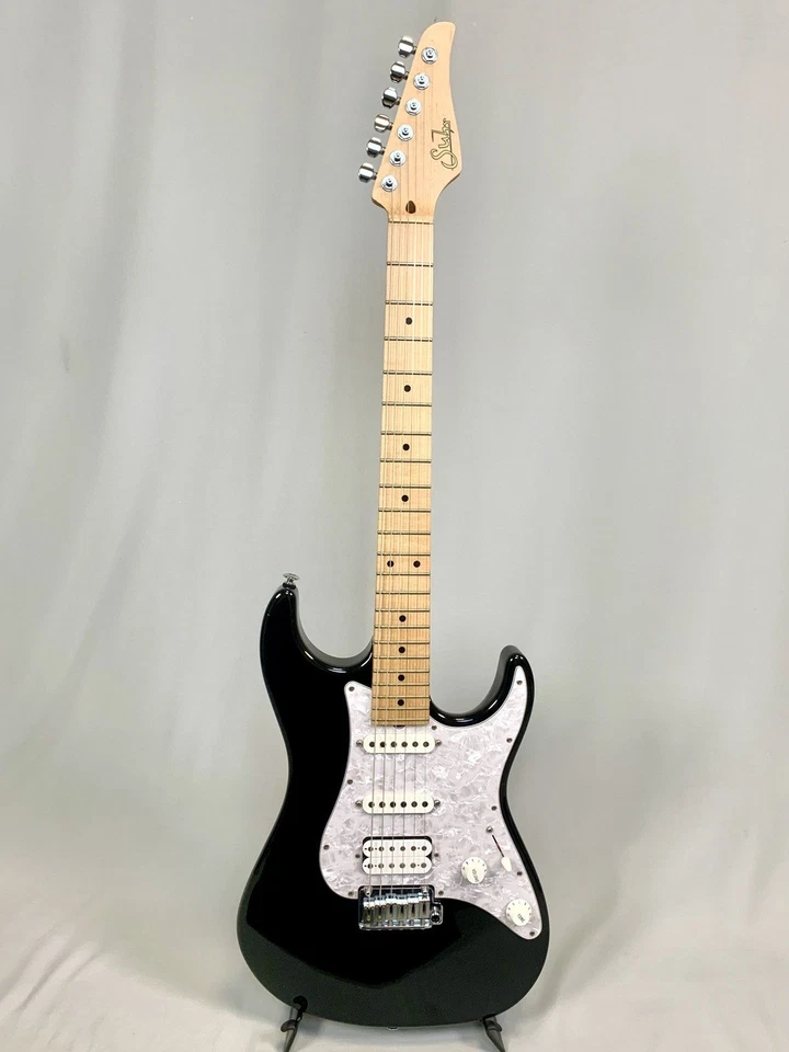 Guitarra Eléctrica Suhr Suhr Pro Series S2 Transparente Negra Usada Foto 2 de 4