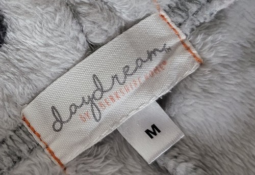 Daydream Pyjamahose weich Fleece grau mehrfarbig Animalprint Loungewear Gr. M - Bild 3 von 9