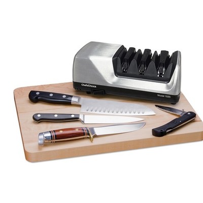 Electric Knife Sharpener 2 Stage Diamond Abrasives AngleSelect Chef sChoice