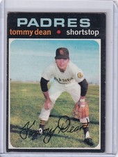 1971 Topps Baseball #364 Tommy Dean - San Diego Padres
