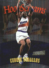 1997-98 Stadium Club HOOP SCREAMS #HS2 Cedric Ceballos Phoenix Suns
