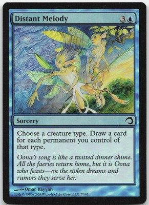 Distant Melody - Premium Deck Series: Slivers - Foil - Magic: The Gathering