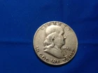 1951 Franklin Half Dollar (black/yellow)