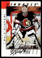1997-98 Pinnacle Be a Player Autographs AU Ron Tugnutt Auto Ottawa Senators #36