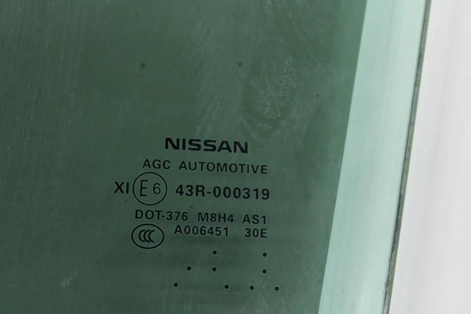 Nissan Pathfinder SV 2017-2020 puerta delantera izquierda ventana vidrio 80301-9PM0A OEM Foto 3 de 4