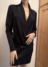 BARBARA BUI Kleid Lamm Leder/ Polyester Gr. 36 100% Original