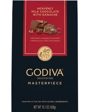 Godiva Ganache Masterpiece Milk Chocolate, 15.1 Ounce