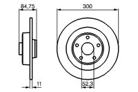 2X Bosch Bremsscheibe 0 986 479 083 FüR Renault