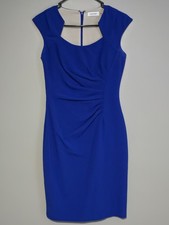 Calvin Klein Blue Sleeveless Dress Size 2