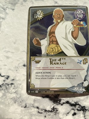 Naruto CCG - The Fourth Raikage A #N-1645 - Ultimate Ninja Storm 3