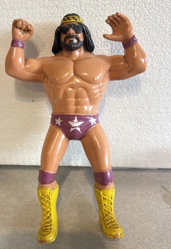 Macho Man Randy Savage 1986 Series 3 WWF LJN Wrest...