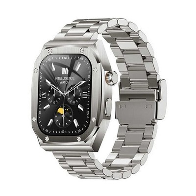 Z17 Max Smart Watch 2.1 Inch IPS Screen Stainless Metal Strap