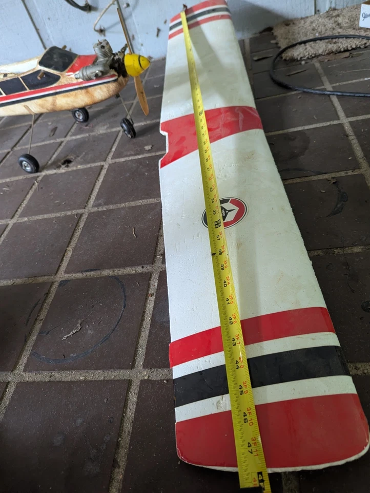 Para piezas* Avión de espuma RC grande de colección con motor Enya 15-IV etc. - 47" WINGSPAN Foto 4 de 4