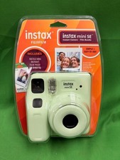 Fujifilm Instax Mini SE Instant Film Camera Green Blister Bundle 0057  D4 