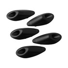 Set 5 Guide Per Cavi Freno Bicicletta A S - Morsetti Neri Per MTB E City Bike - 2