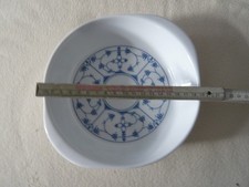 Schale  22cm     Indisch blau  Porzellan  (47)