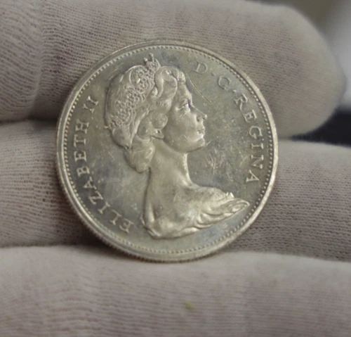 1965 Canada .800 Silver Dollars Unc...