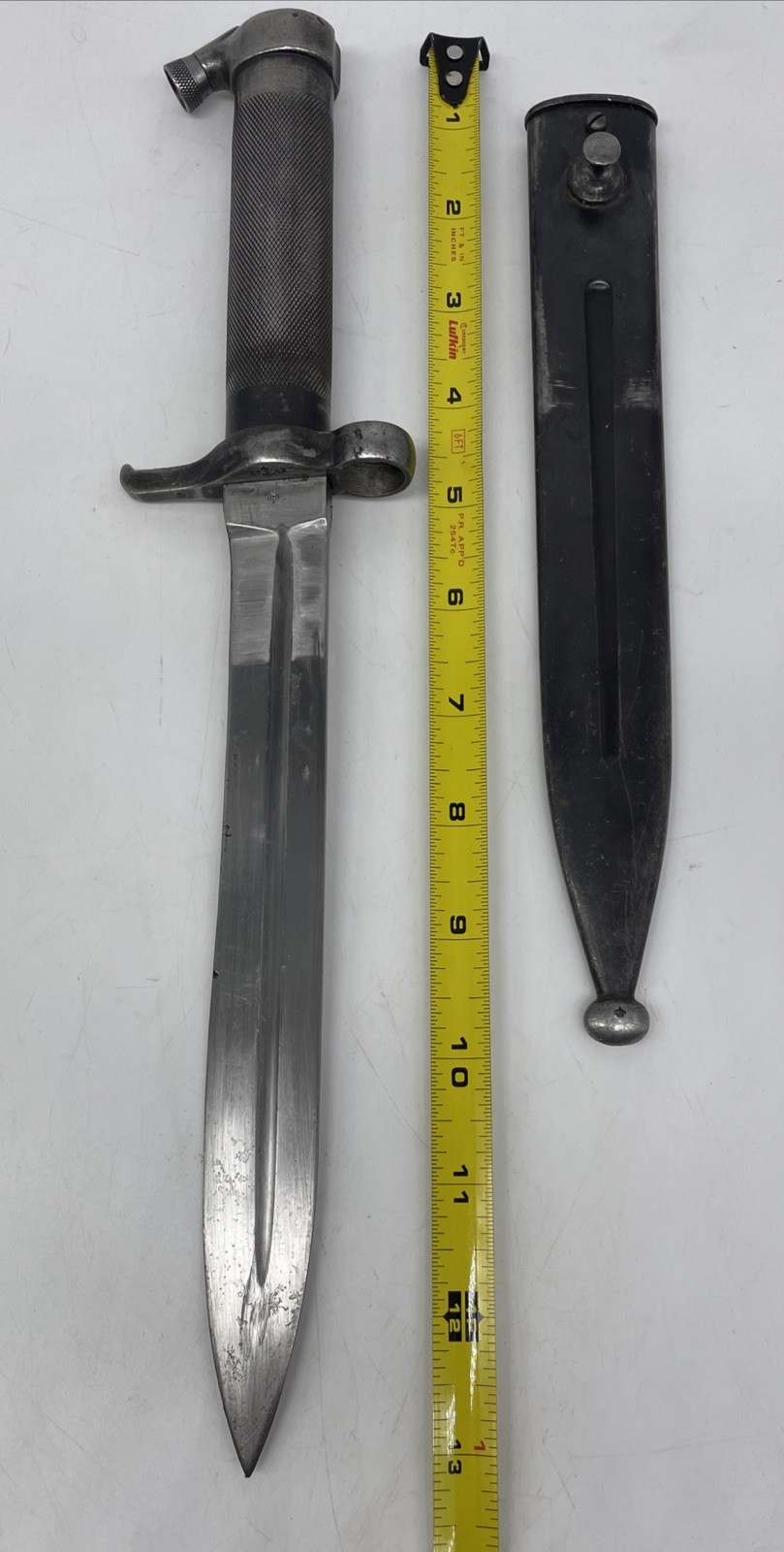 Swedish M1896 Mauser Bayonet with Scabbard – E.J. AB Marked