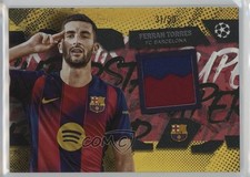 2025-26 Topps UEFA Club Competitions Gold Foil /50 Ferran Torres #TSR-FT 0fo5