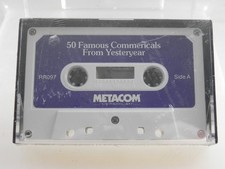 50 Famous Radio Commercials From Yesteryear Cassette SEALED