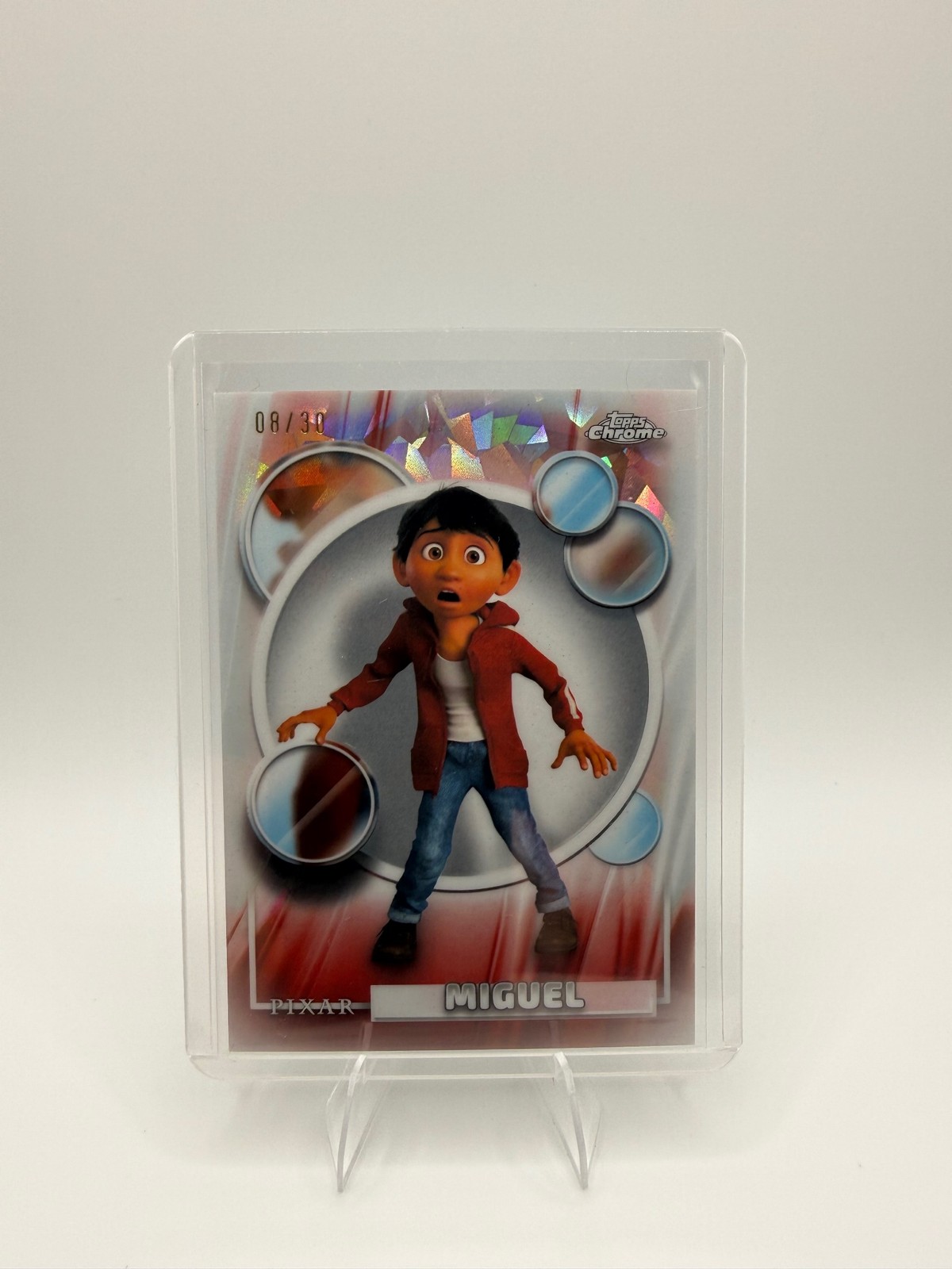 2026 Topps Chrome Disney Sapphire Edition #122 Miguel White Sapphire