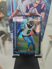 2025 Topps Chrome Jaycee Horn Neon Pulse Parallel SP #41 Carolina Panthers