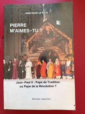 STEIN LIEBST DU MICH? - LE ROUX ABBE DANIEL - 1988 Jean Paul II