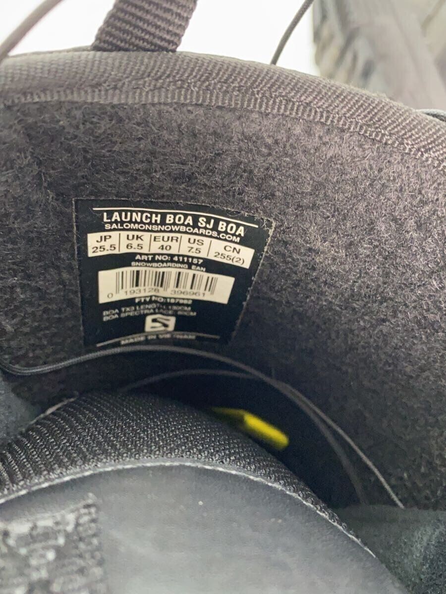 Scarponi da snowboard Salomon 411157 25 5 cm BOA neri usati