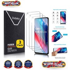 9H Hardness Screen Protector - Ultra Clear Tempered Glass for Oppo Find X3 Lite