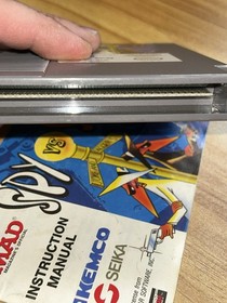 Vintage MAD spy vs spy Game (nintendo entertainment system) NES Sleeve & Manual 