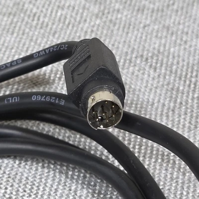 USB Type A to 6-Pin Mini DIN Cable, 5ft Interface Cord - Image 1 of 4