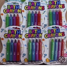 Six Pack Of Bath Crayons