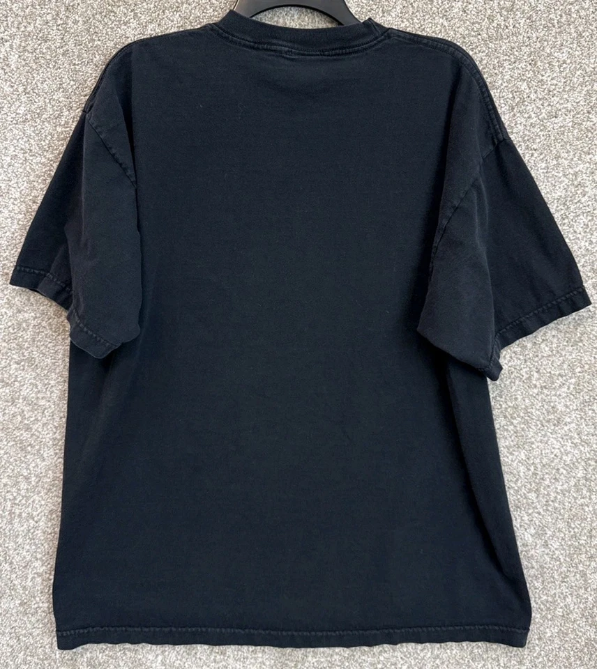 Vintage Y2k The Grinch Dr. Seuss Christmas Jim Carrey Short Sleeve T-Shirt Sz XL - Image 4 of 4