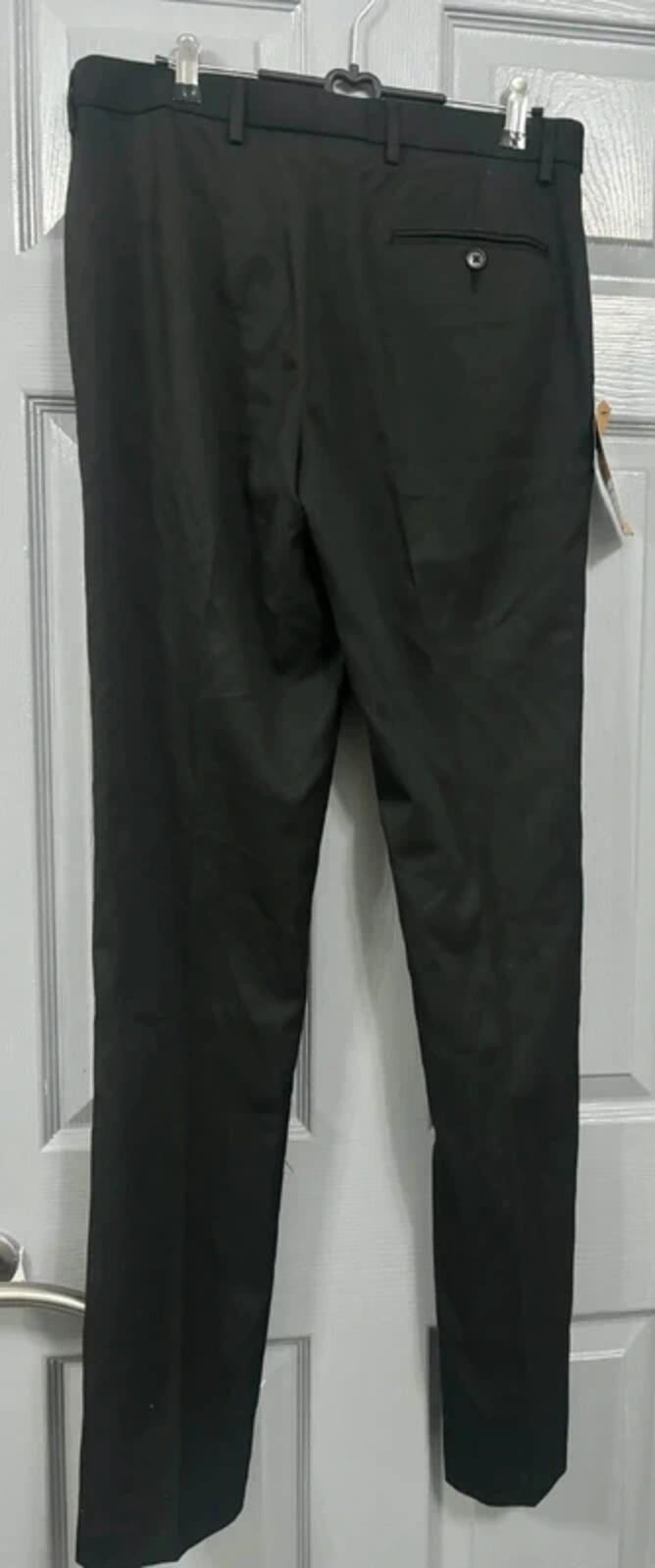 Winterbottom’s Black Tailored Trousers - W32" L34" image 2